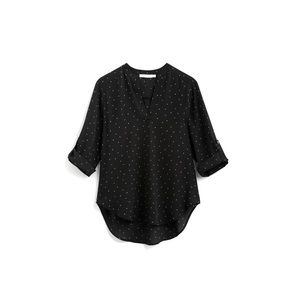 Warren Split-neck Blouse